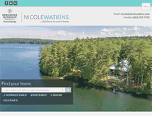 Tablet Screenshot of nicolewatkins.com